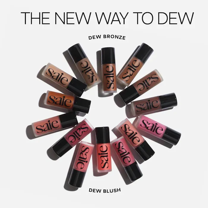 Saie  Dew Bronze Soft-Focus Sculpting Liquid Bronzer