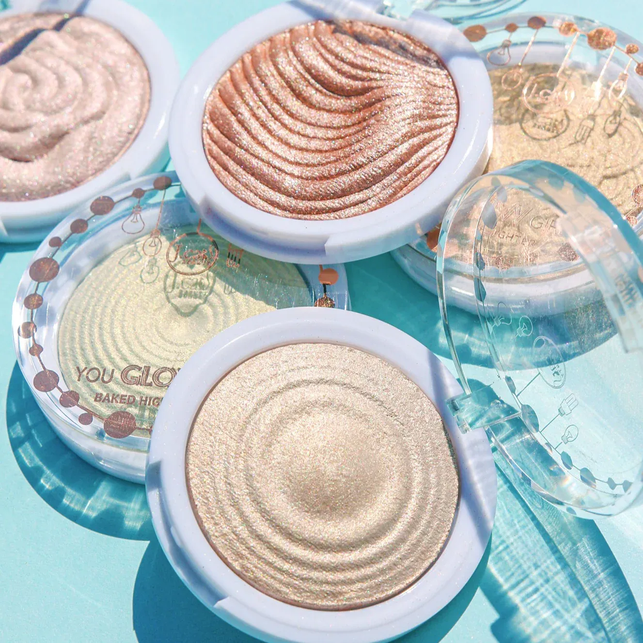 JCat You Glow Girl Baked Highlighter