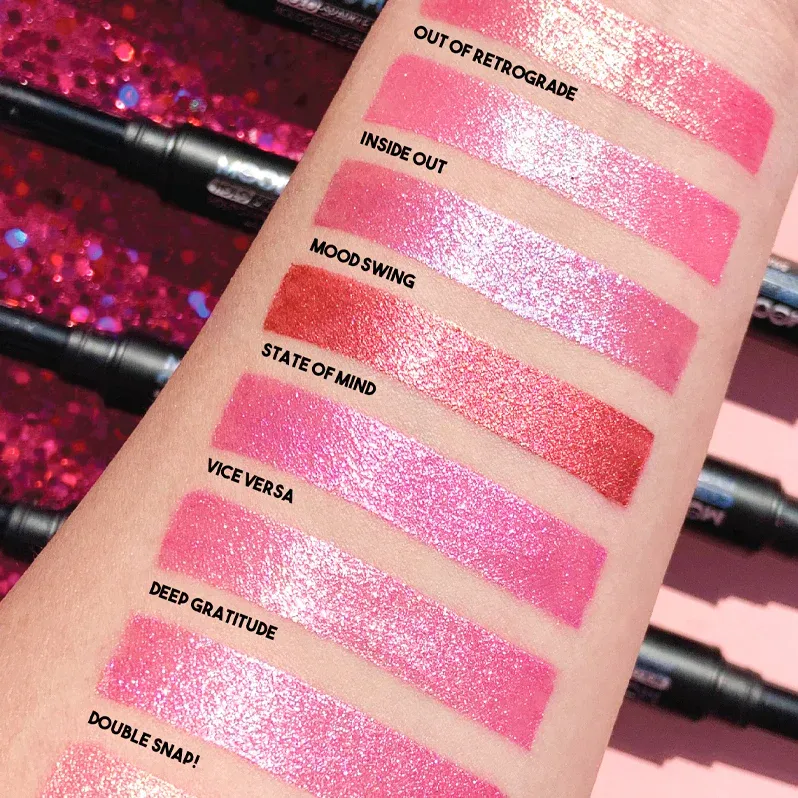 JCat Mood Flick Holo-Sparkle Lip Balm