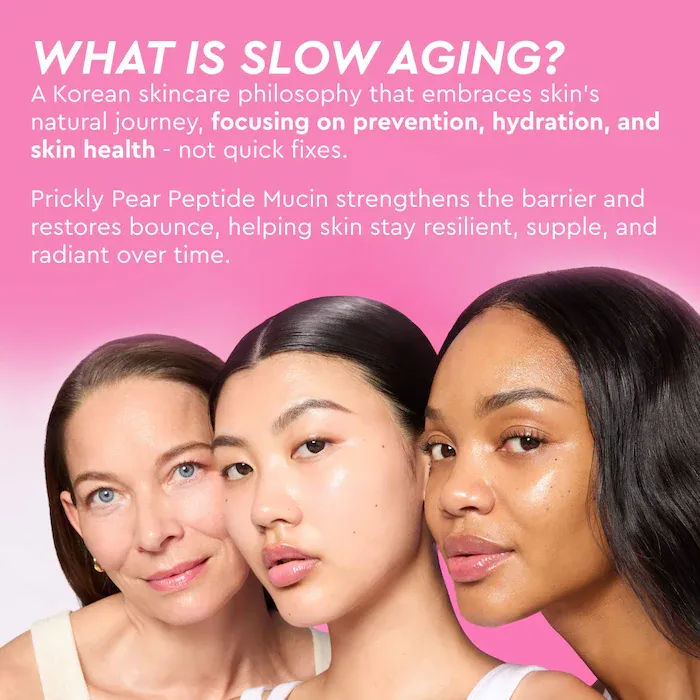 Glow Recipe  Prickly Pear Peptide Bouncy + Hydrating Skin Barrier Vegan Mucin Serum
