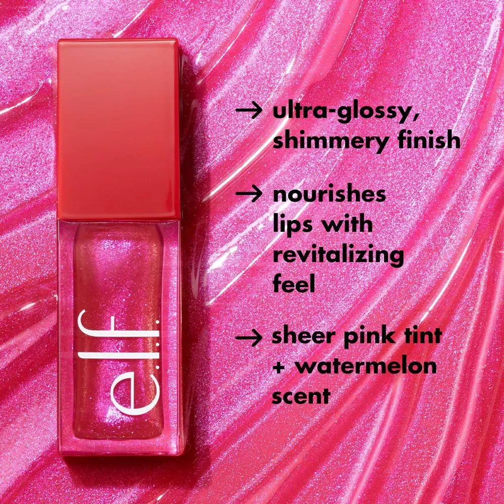 e.l.f. Jelly Pop Glow Reviver Lip Oil - 0.25 fl oz