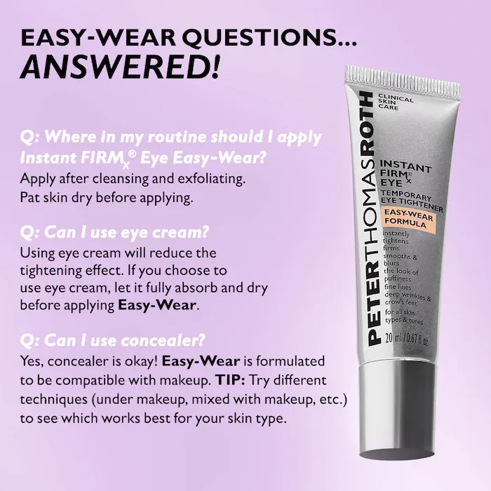 Peter Thomas Roth Instant FIRMx Eye Temporary Eye Tightener Easy-Wear Formula