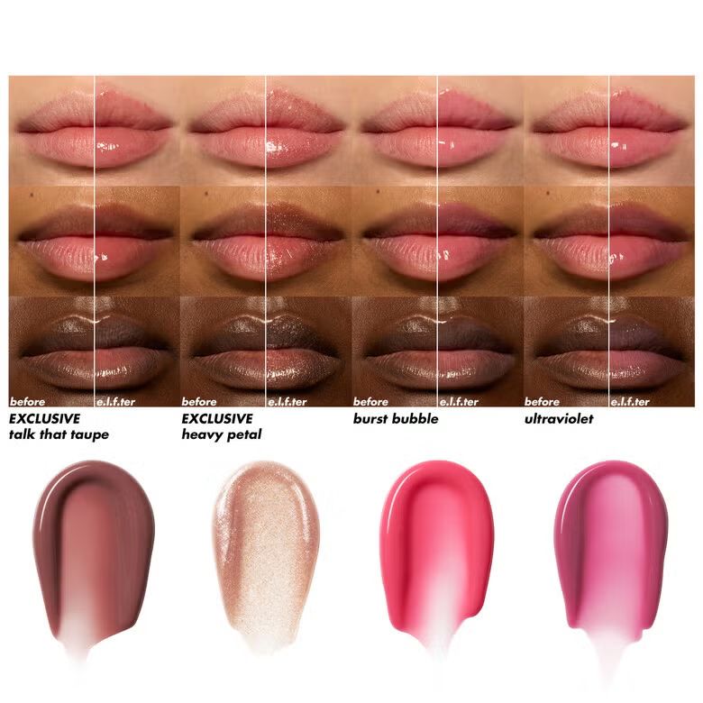 e.l.f Cosmetic Glow Reviver Plumping Lip Oil Kit