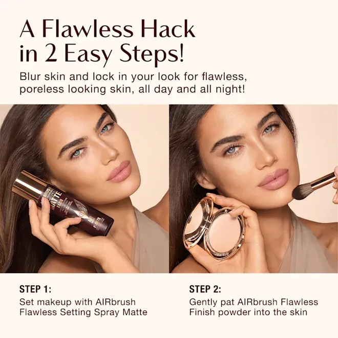 Charlotte Tilbury NEW! AIRBRUSH FLAWLESS SETTING SPRAY MATTE