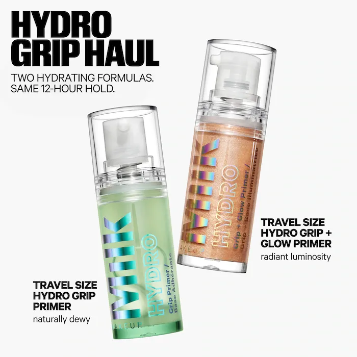 MILK MAKEUP  Hydro Grip Haul Travel-Size Primer Duo