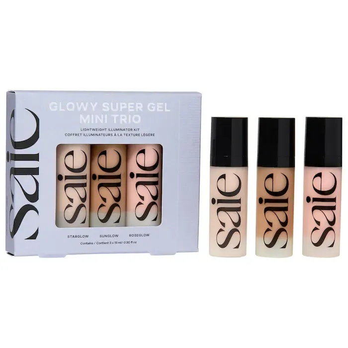 Saie Mini Glowy Super Gel Trio Gift Set Saie Mini Glowy Super Gel Trio Gift Set