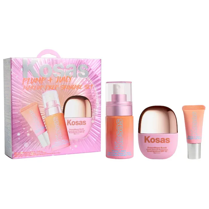 Kosas Plump + Juicy Makeup Prep Skincare Set Kosas Plump + Juicy Makeup Prep Skincare Set