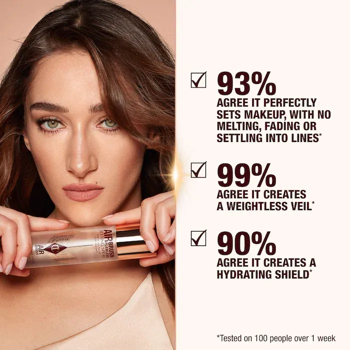 Charlotte Tilbury  Mini Airbrush Flawless Setting Spray Duo Gift Set