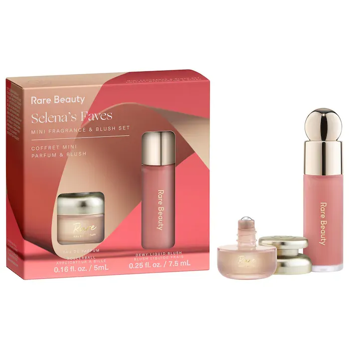 Rare Beauty by Selena Gomez  Selena&#39;s Faves Mini Fragrance &amp; Blush Set
