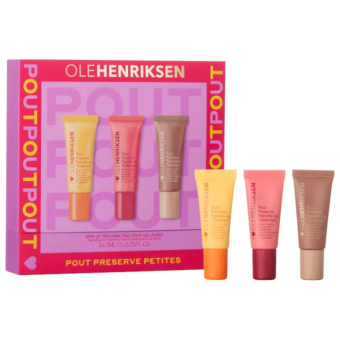 OLEHENRIKSEN  Pout Preserve Petites Mini Lip Trio with Peptides