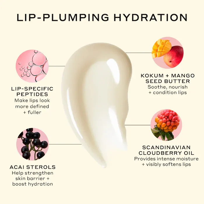 OLEHENRIKSEN Pout Preserve Hydrating Peptide Lip Treatment-Vanilla Bonbon - sheer tint + sweet vanilla scent