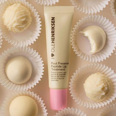 OLEHENRIKSEN Pout Preserve Hydrating Peptide Lip Treatment-Vanilla Bonbon - sheer tint + sweet vanilla scent