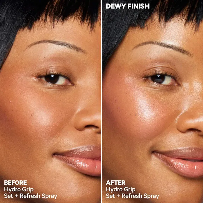 MILK MAKEUP Hydro Grip 12HR Dewy Setting Spray with Hyaluronic Acid + Niacinamide