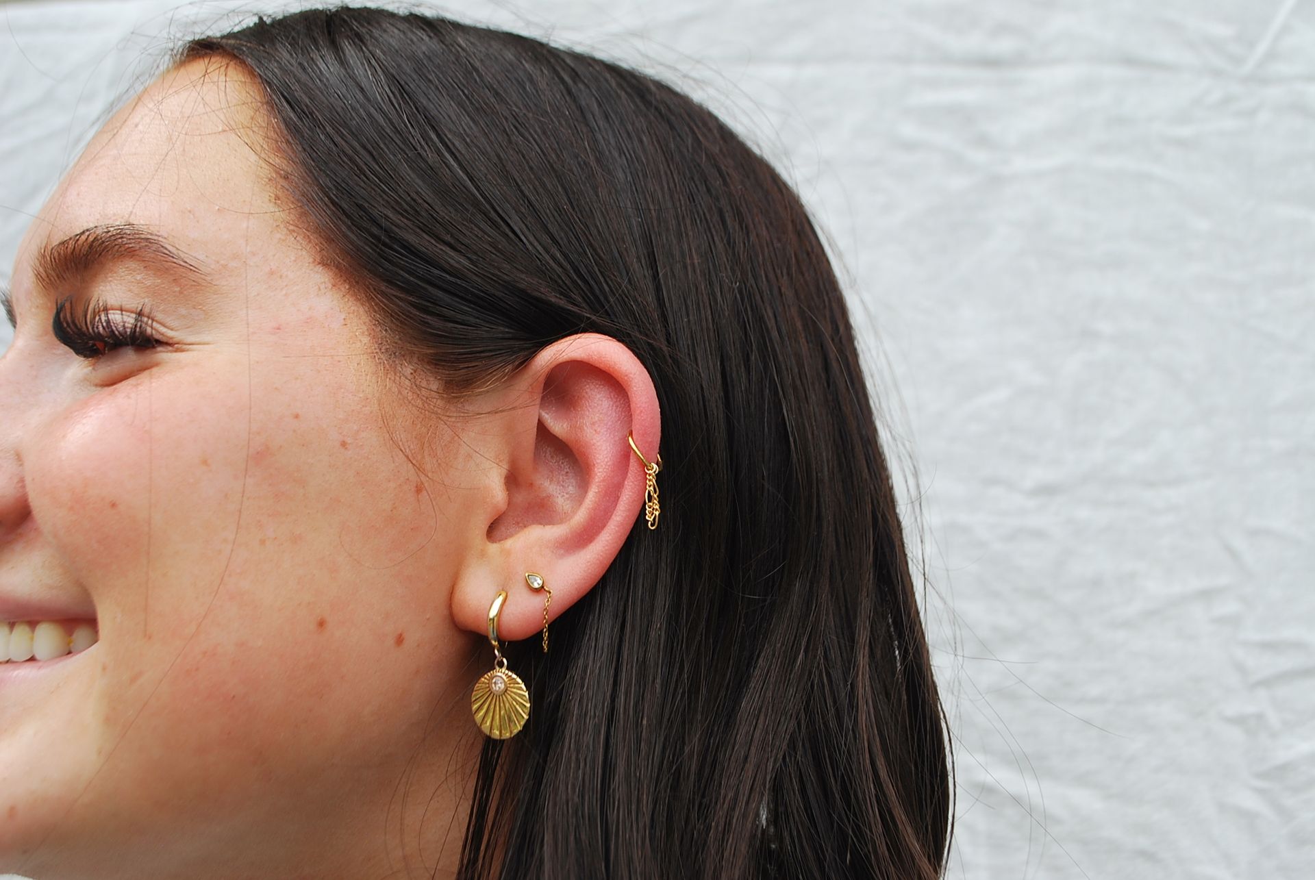 14kt Gold Connector Chain