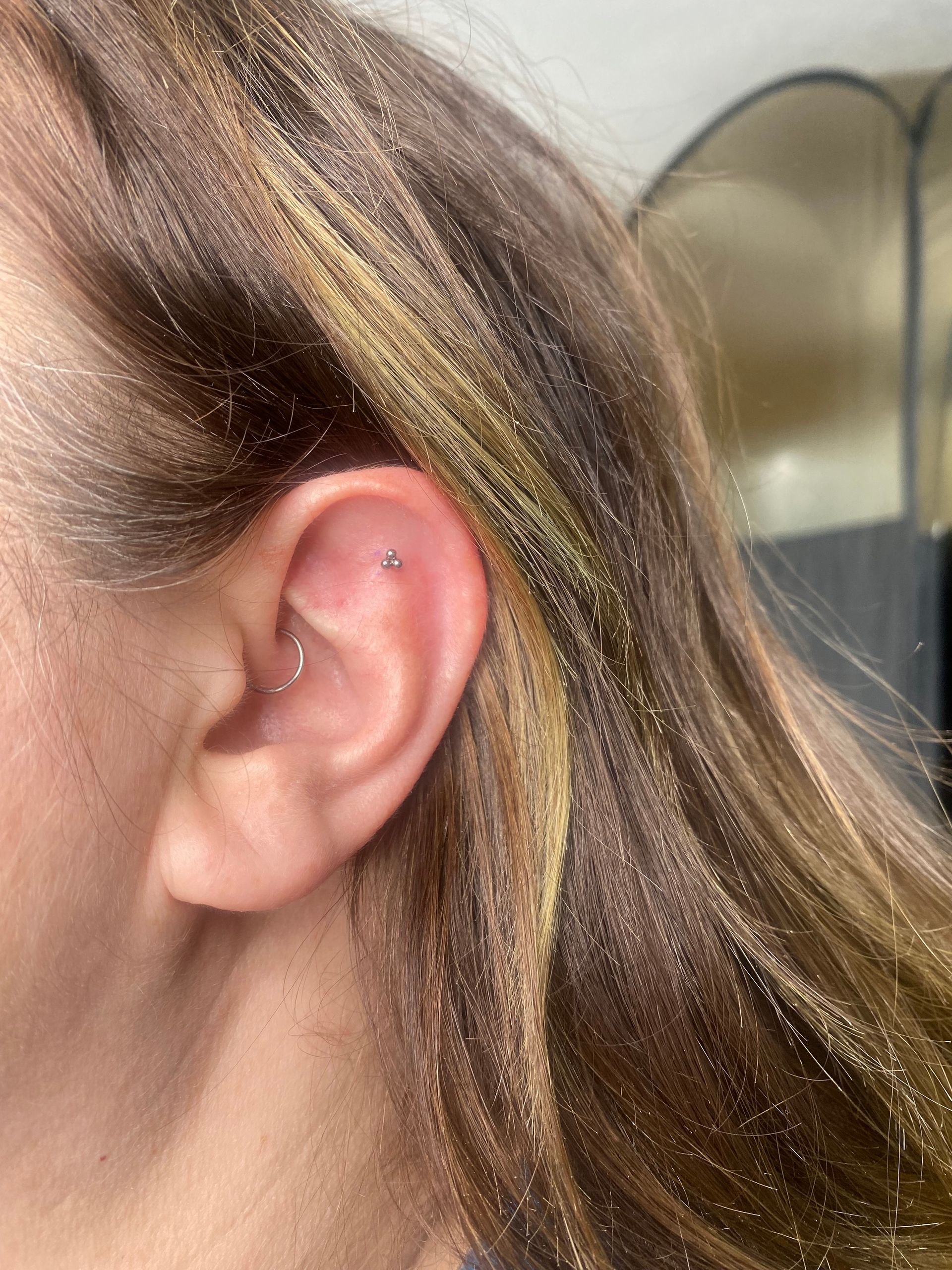 Titanium Clicker Hoop (ears/nose)