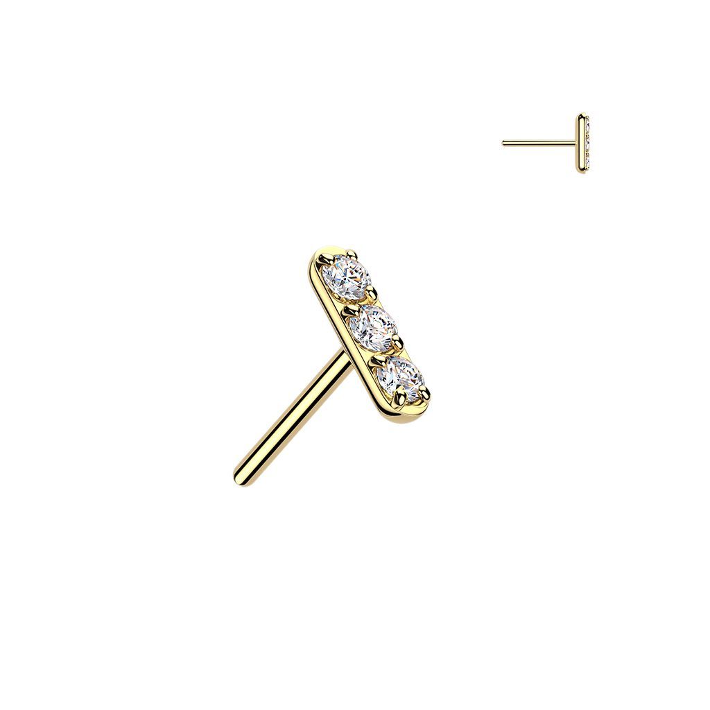Mini Bar flatback (gold) Mini Bar flatback (gold)
