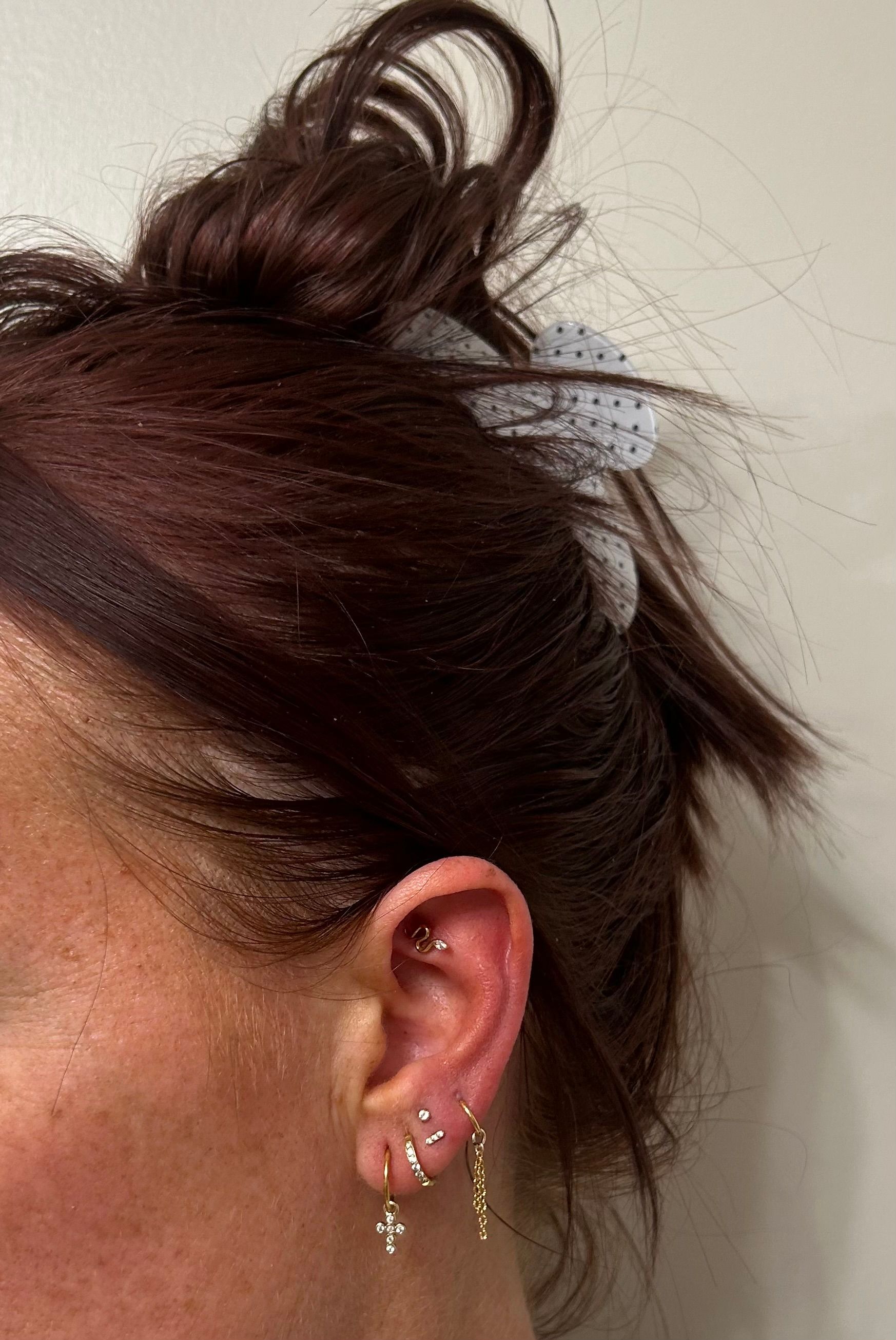 Marquise Snake Flatback (gold)