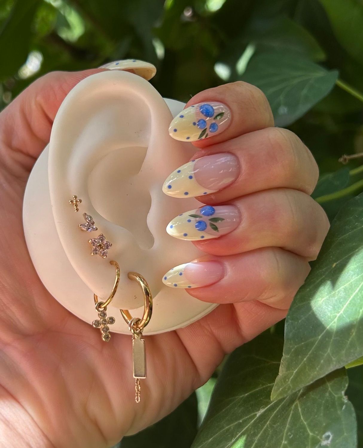 Dainty Dangles Hoops