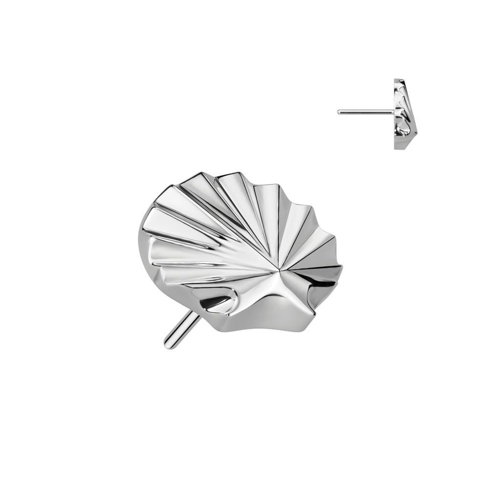 Seashell Flatback (silver)