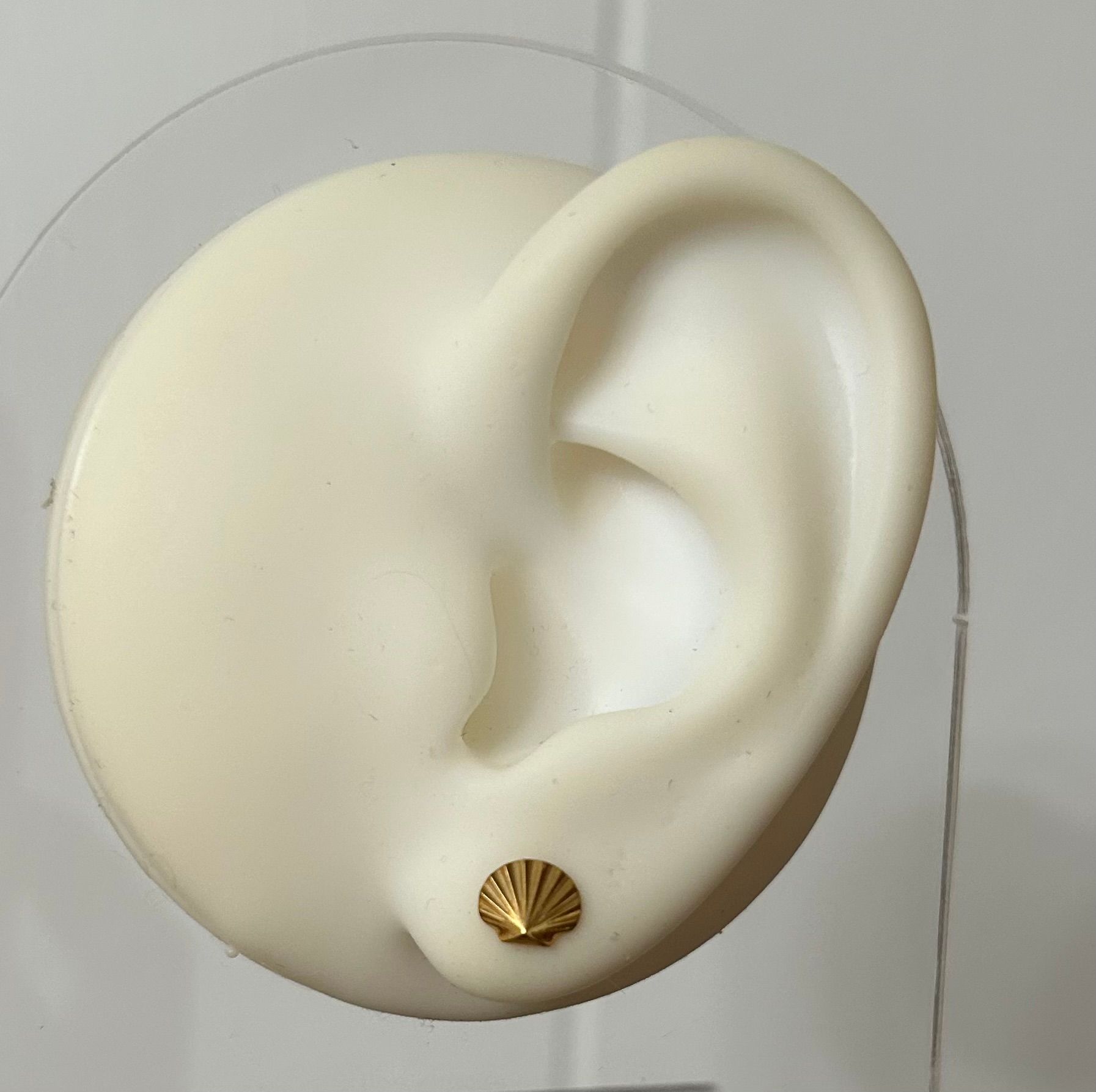 Seashell Flatback (gold)
