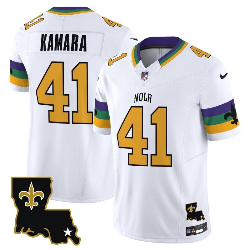 Jersey New Orleans Saints #41 Alvin Kamara