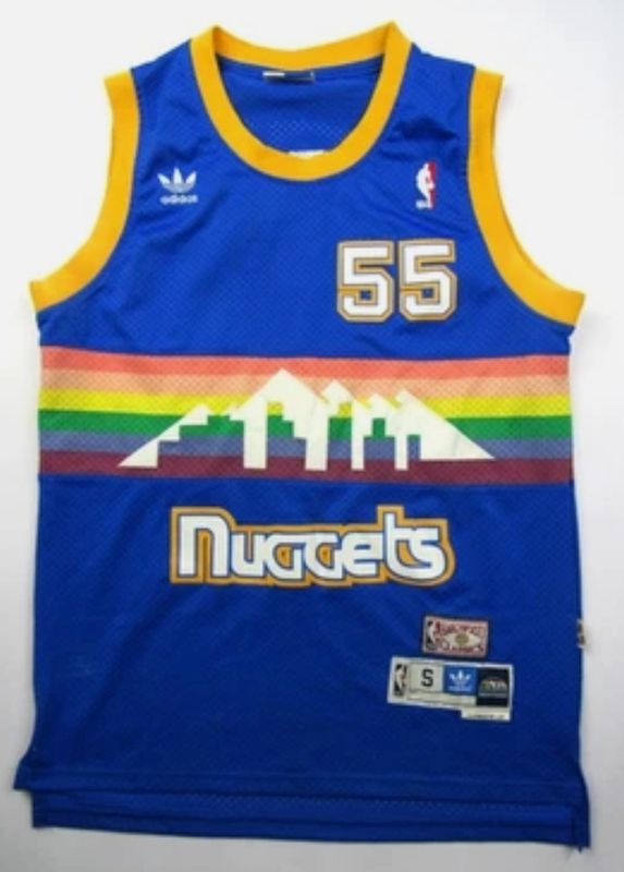 Jersey Denver Nuggets Dikembe Mutombo #55