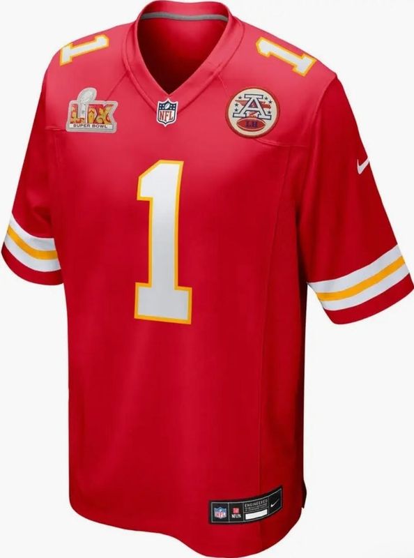 Jersey Travis Kelce Kansas City Chiefs Nike Super Bowl LIX Game Jersey - Red Expr