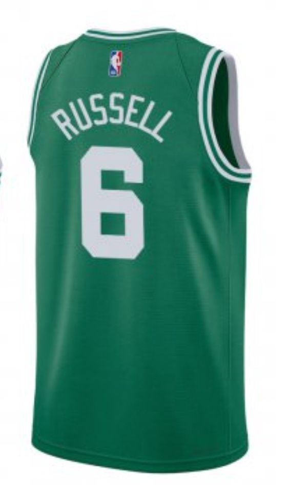 Jersey Bill Russell Celtics Green #6