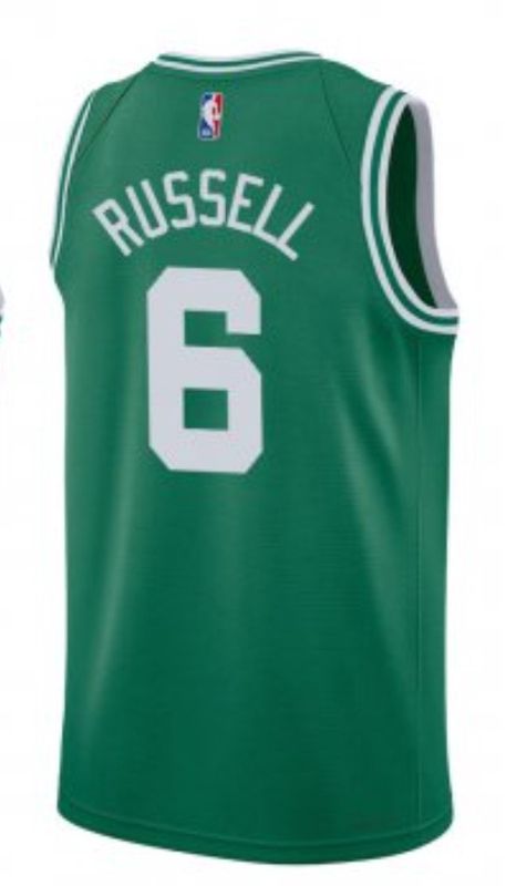 Jersey Bill Russell Celtics Green #6