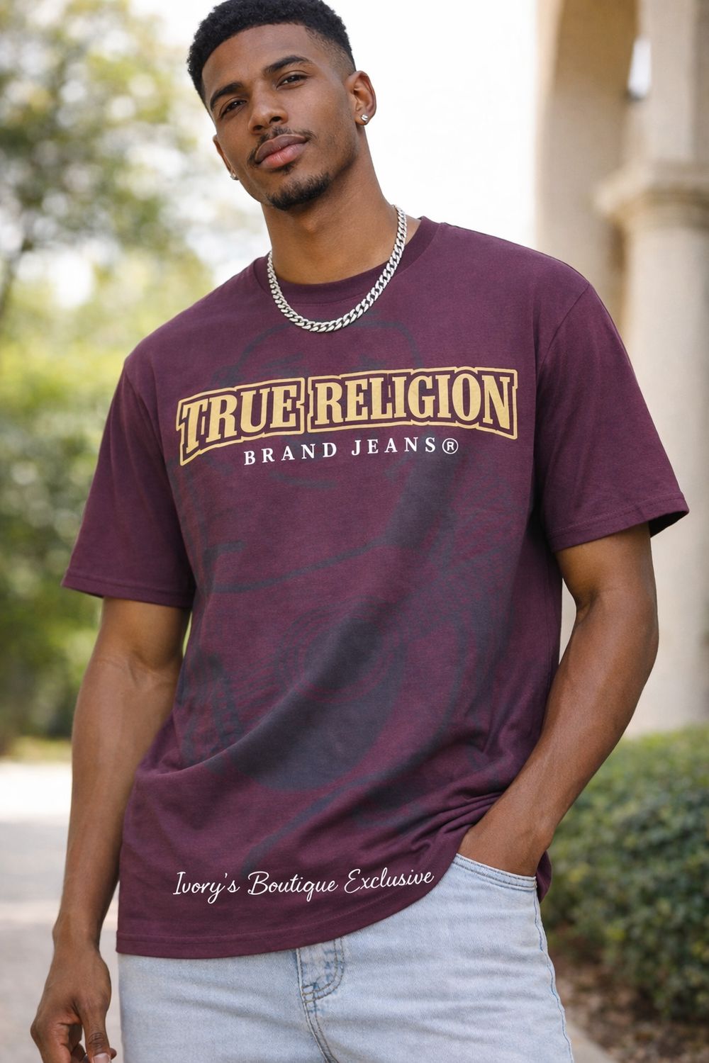 Tru Relig Shirts Burgundy