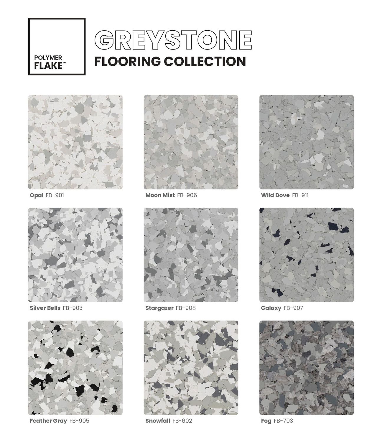 Torginol Vinyl Flake - Greystone Collection