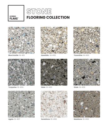 Torginol Vinyl Flake - Stone Collection