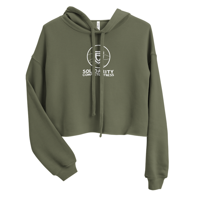 Cropped Pullover Hoodie