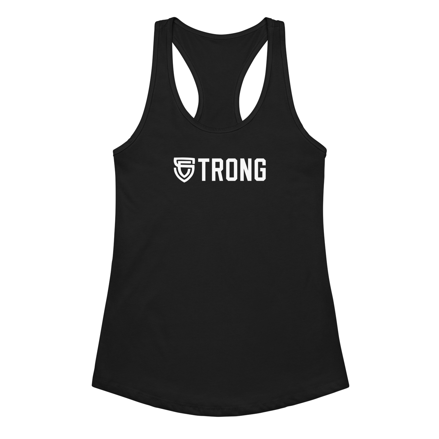 Strong - Women's Ideal Racerback Fitted Tank