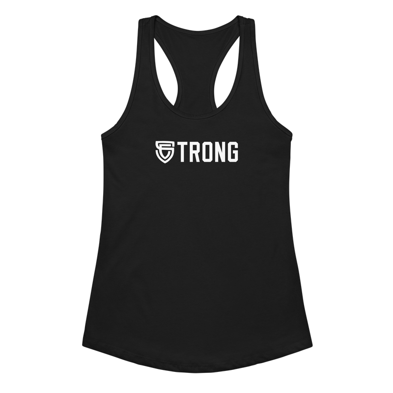 Strong - Women's Ideal Racerback Fitted Tank