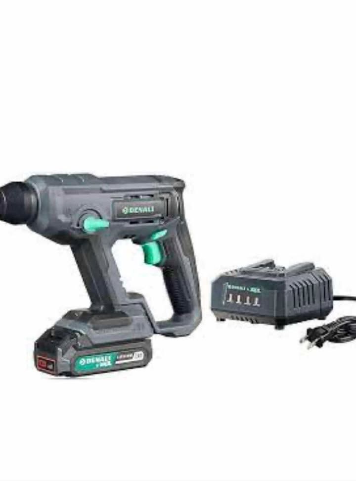 perceuse SDS a béton 20 volt avec chargeur et batterie