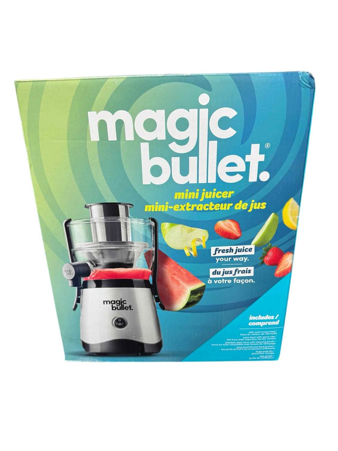 mini magic bullet neuf boite ouverte