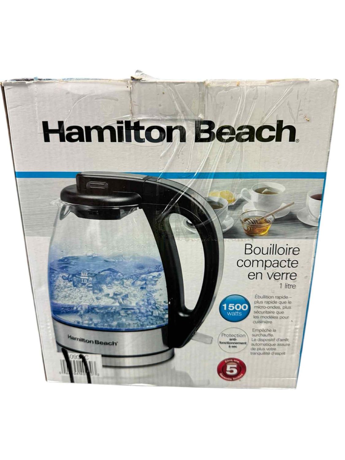 bouilloire compacte neuf boite ouverte