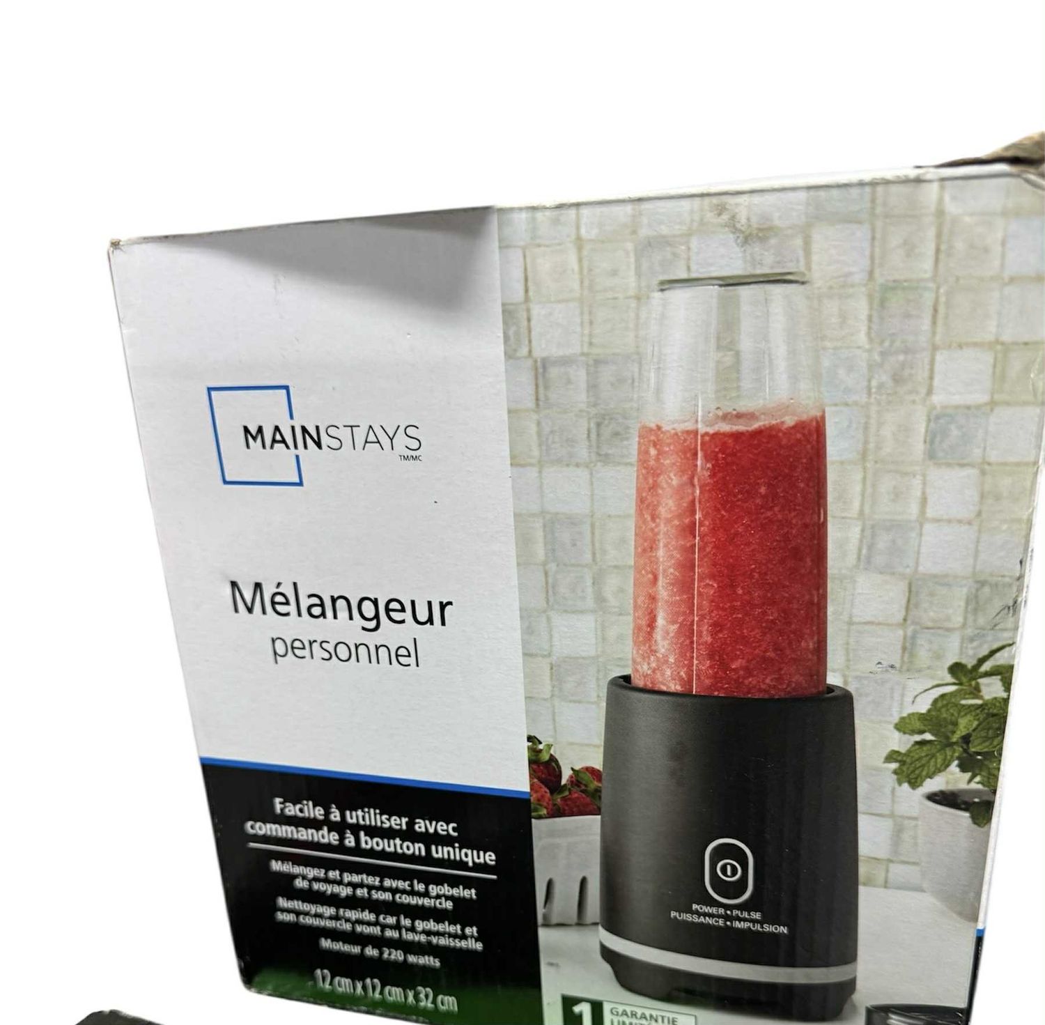 mélangeur personnel neuf boiter ouverte