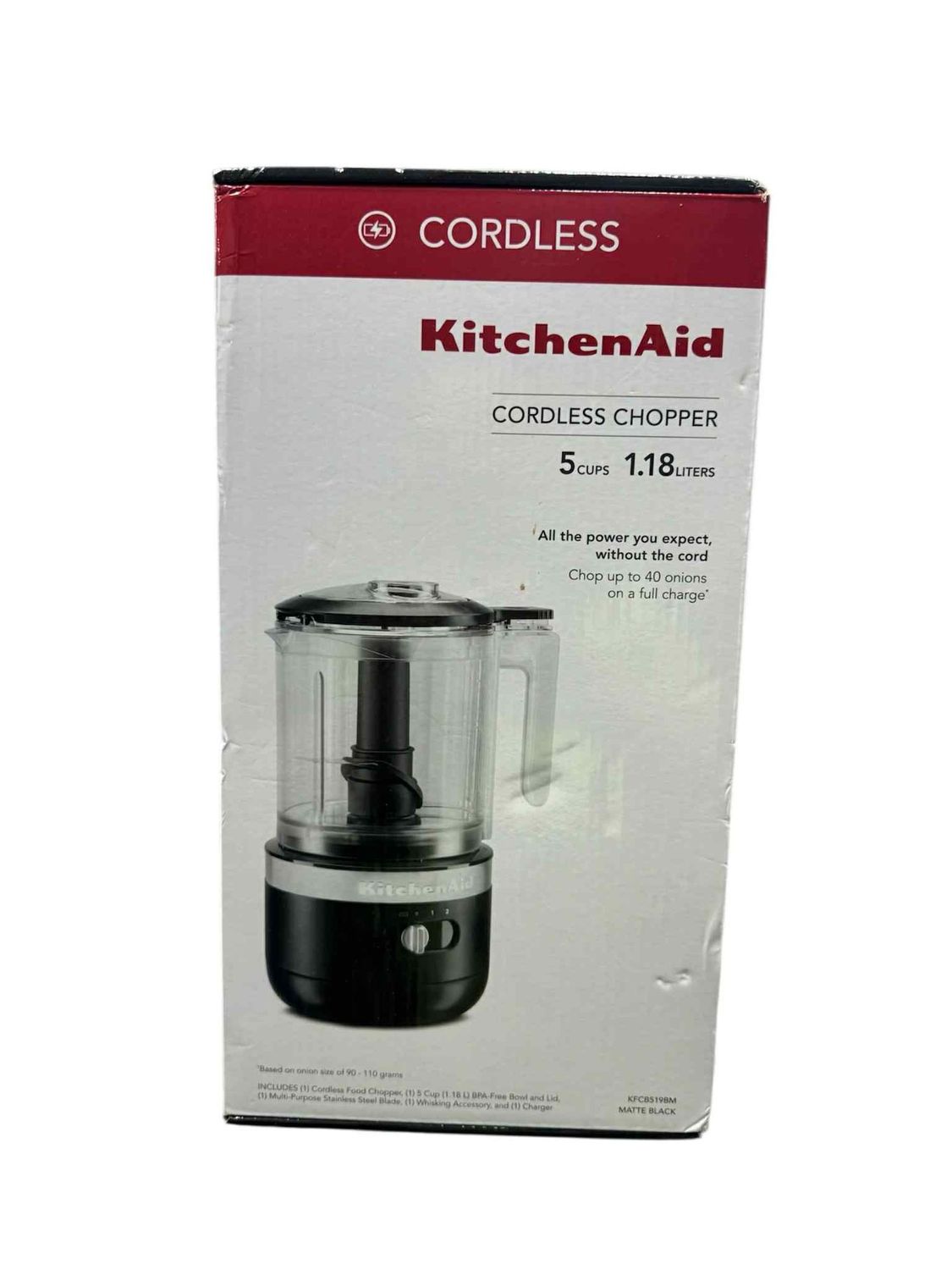 robot culinaire 5 tasse a batterie .neuf boite ouverte