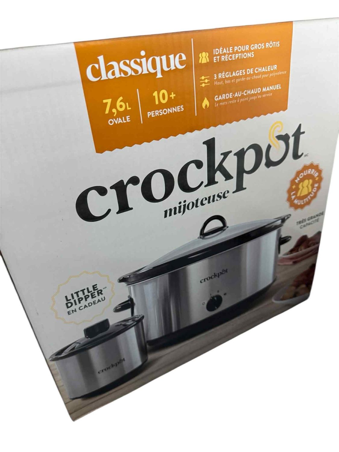 mijoteuse crock pot neuf boite ouverte