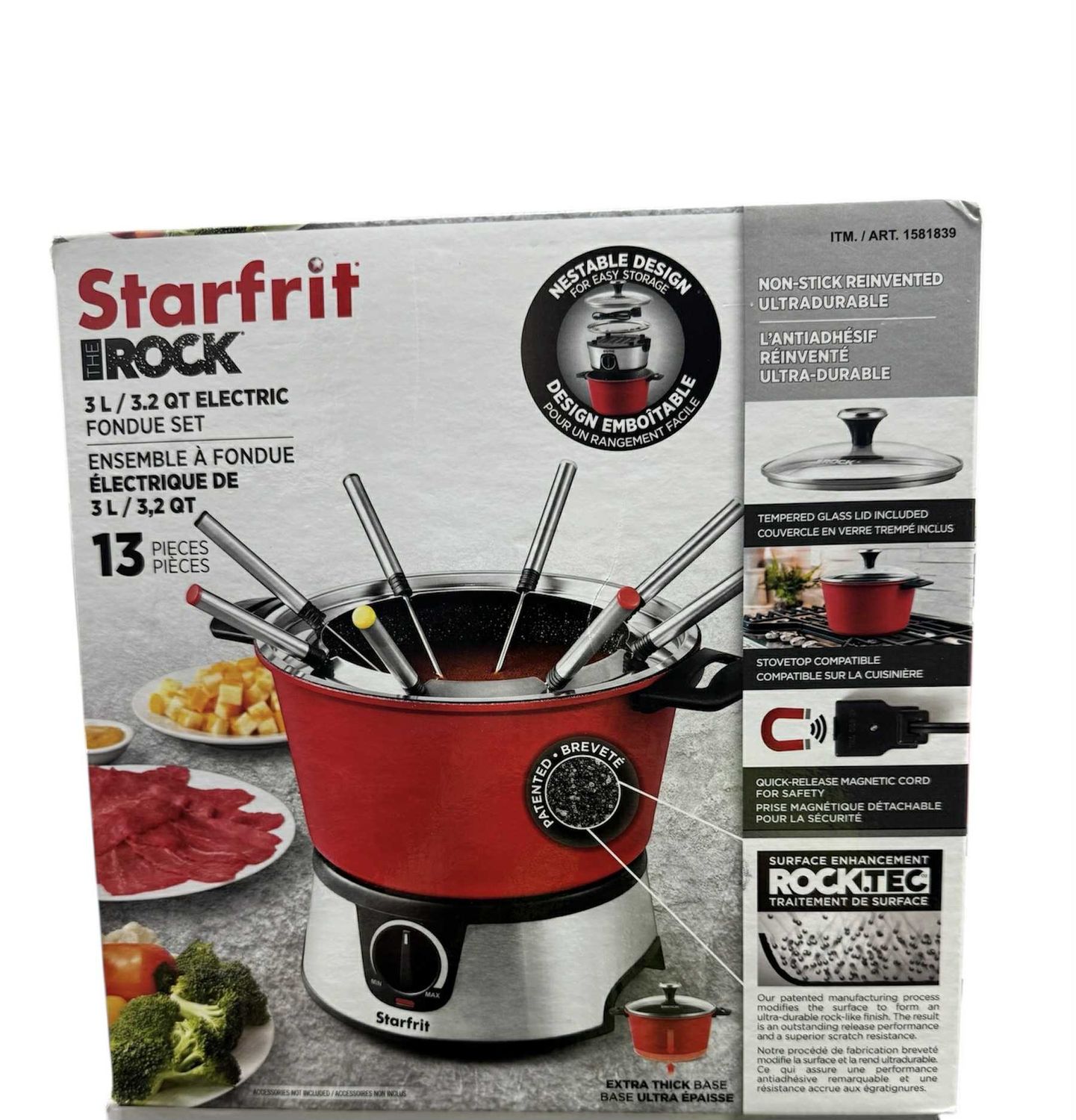 ensemble a fondu électrique neuf boite ouverte