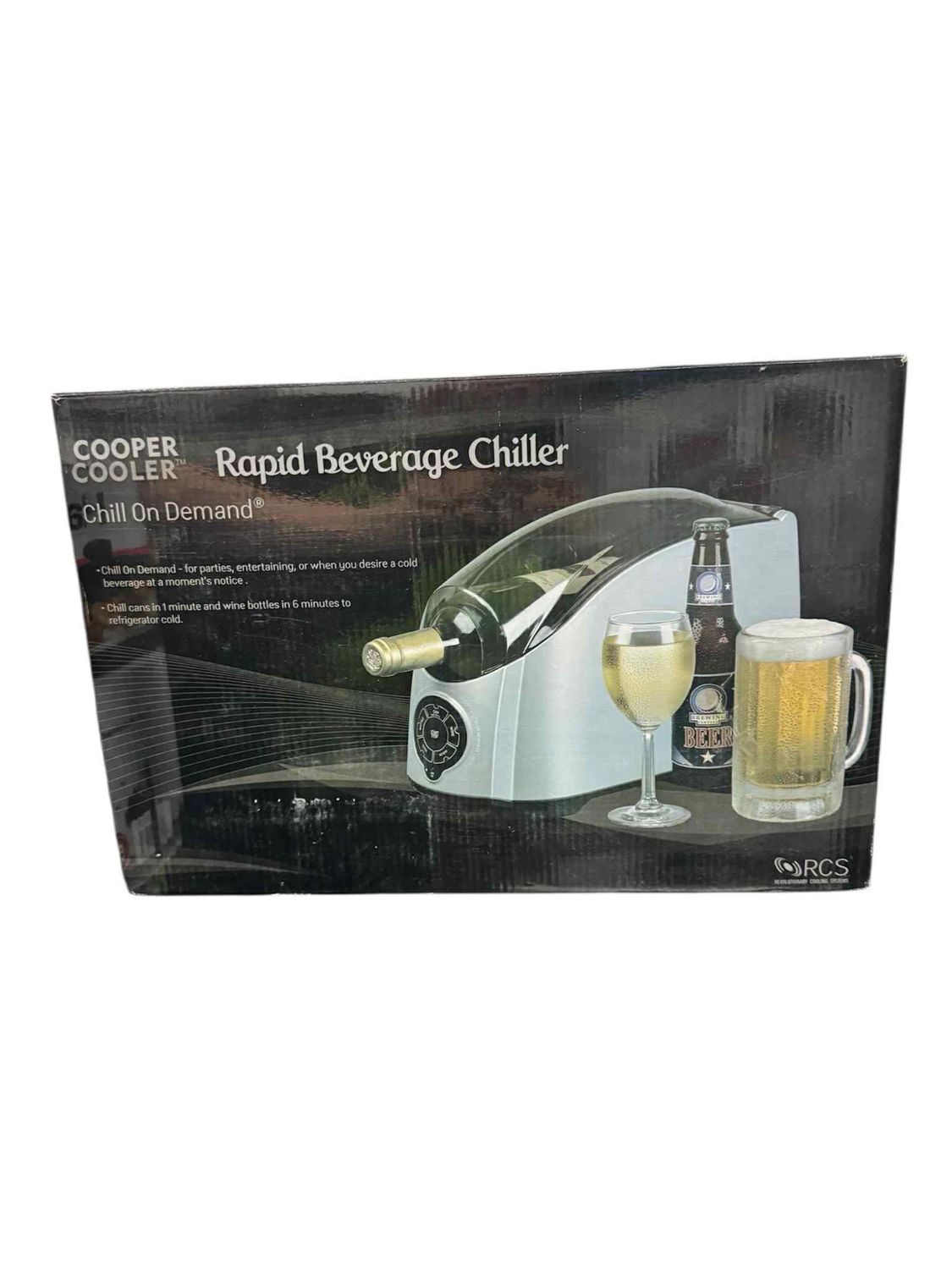 refroidisseur de bouteille de boisson neuf boite ouverte