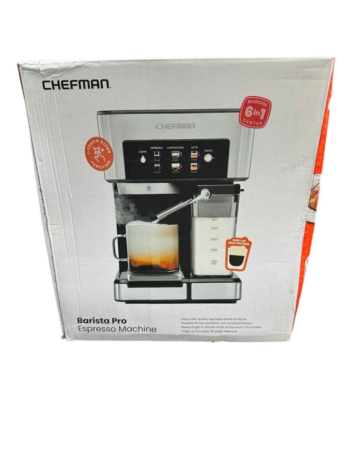 machine espresso 6 en 1 neuf boite ouverte