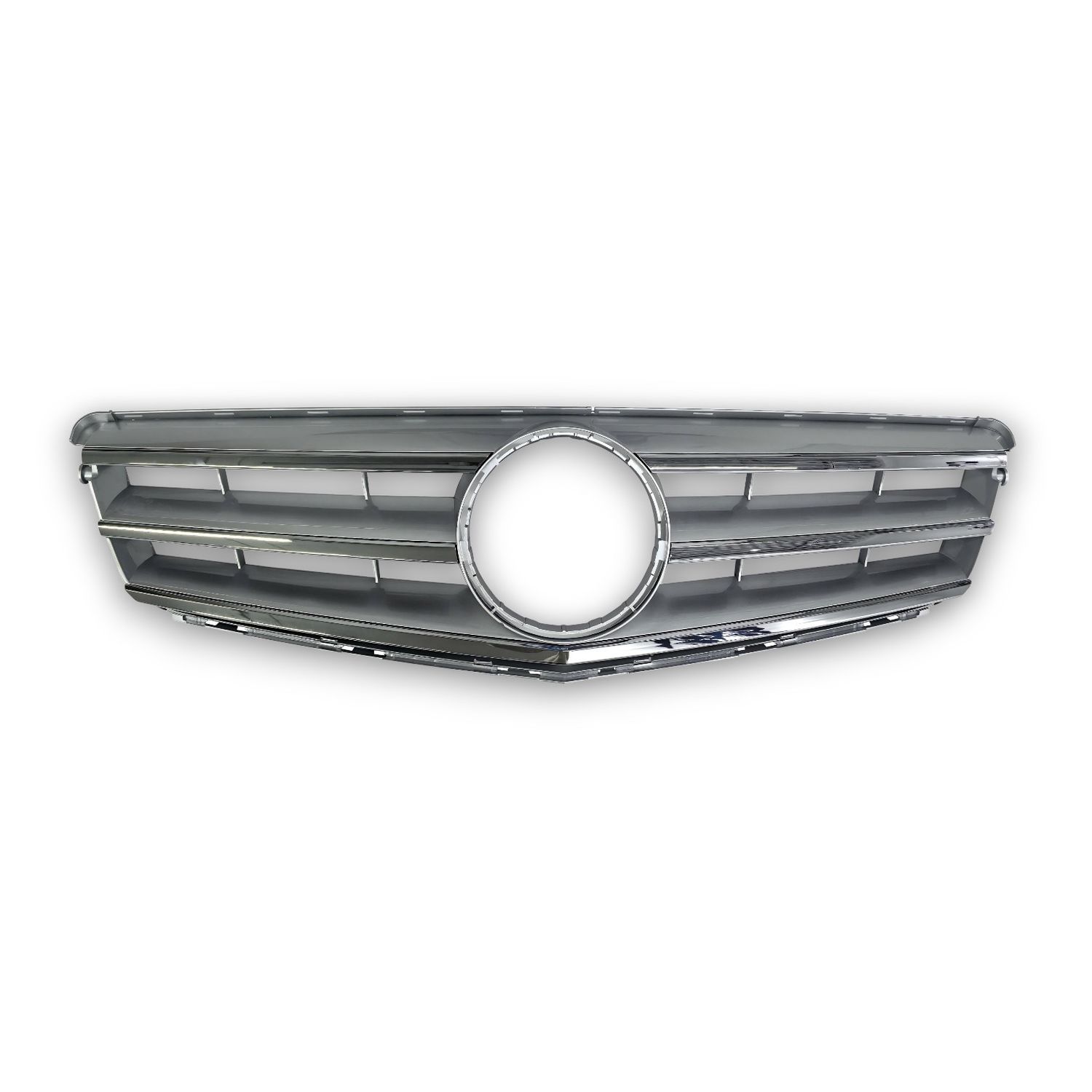 Front Grill W204 for Mercedes-Benz C-CLASS, Alternate Variantations: Black