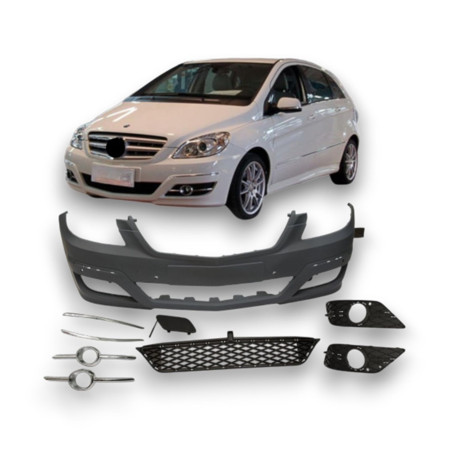 Bumper Complete Front W245 for Mercedes-Benz B-CLASS