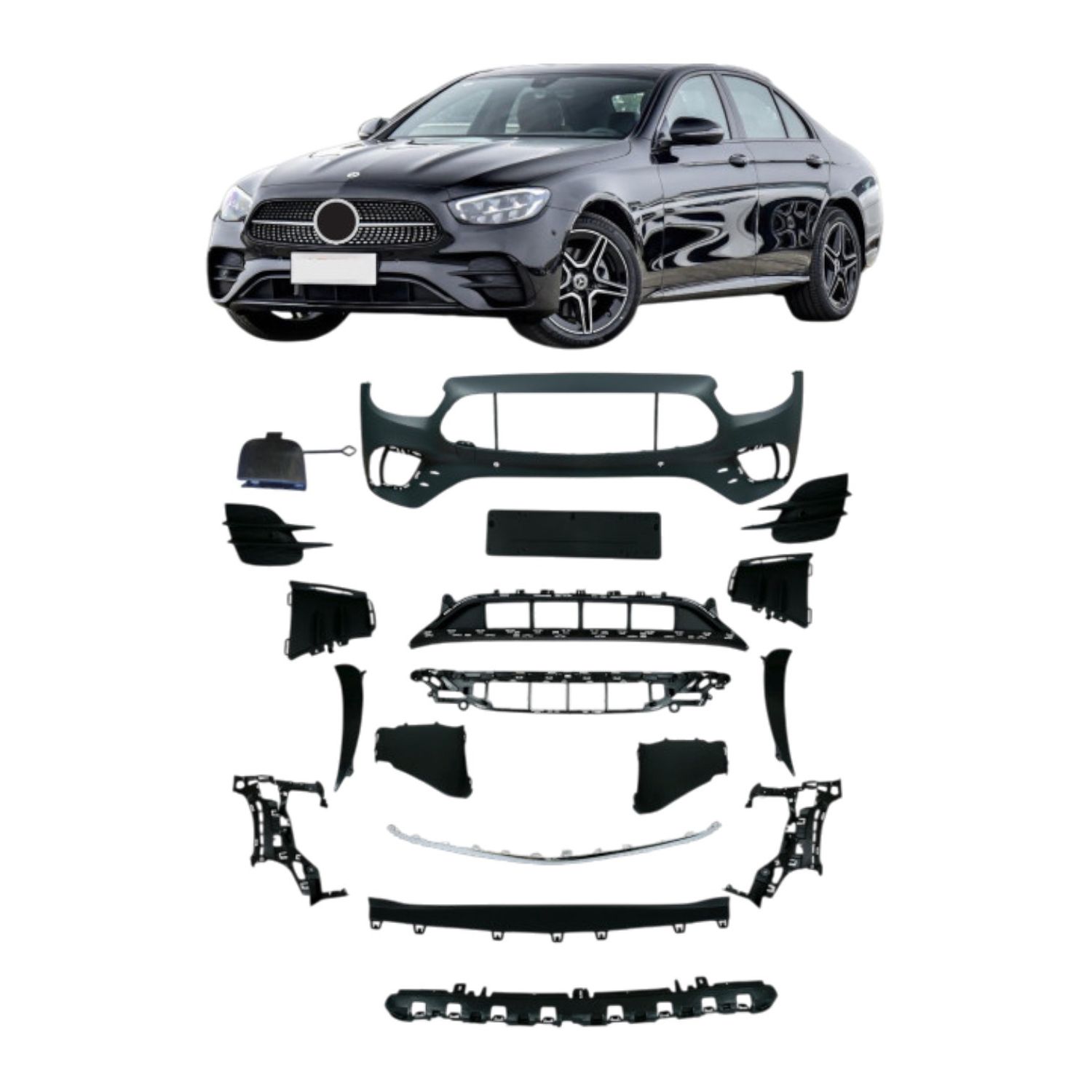 Bumper Complete Front W213 F/L AMG for Mercedes-Benz E-CLASS