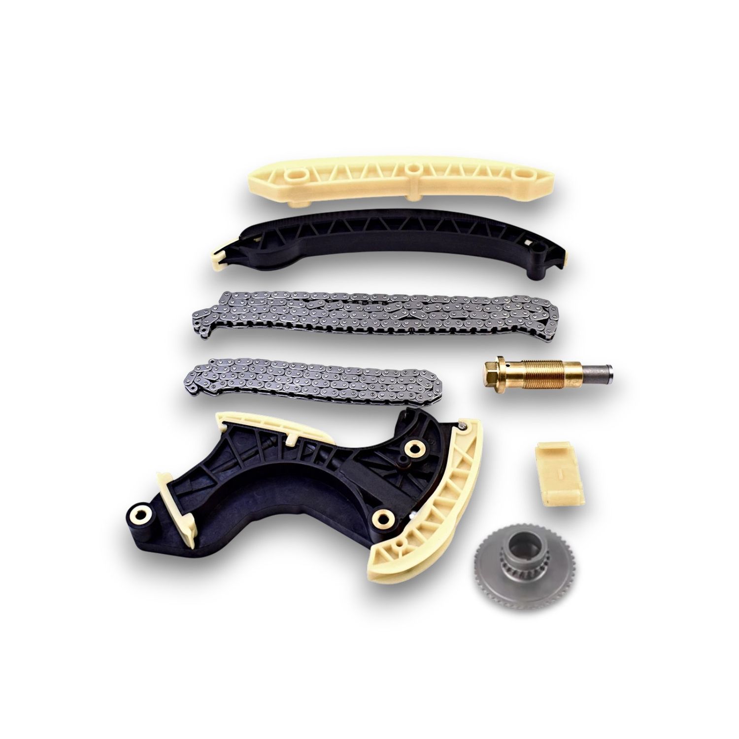 Timing chain kit M271 Old for Mercedes-Benz, Alternate Variantations: W/O Sprockets