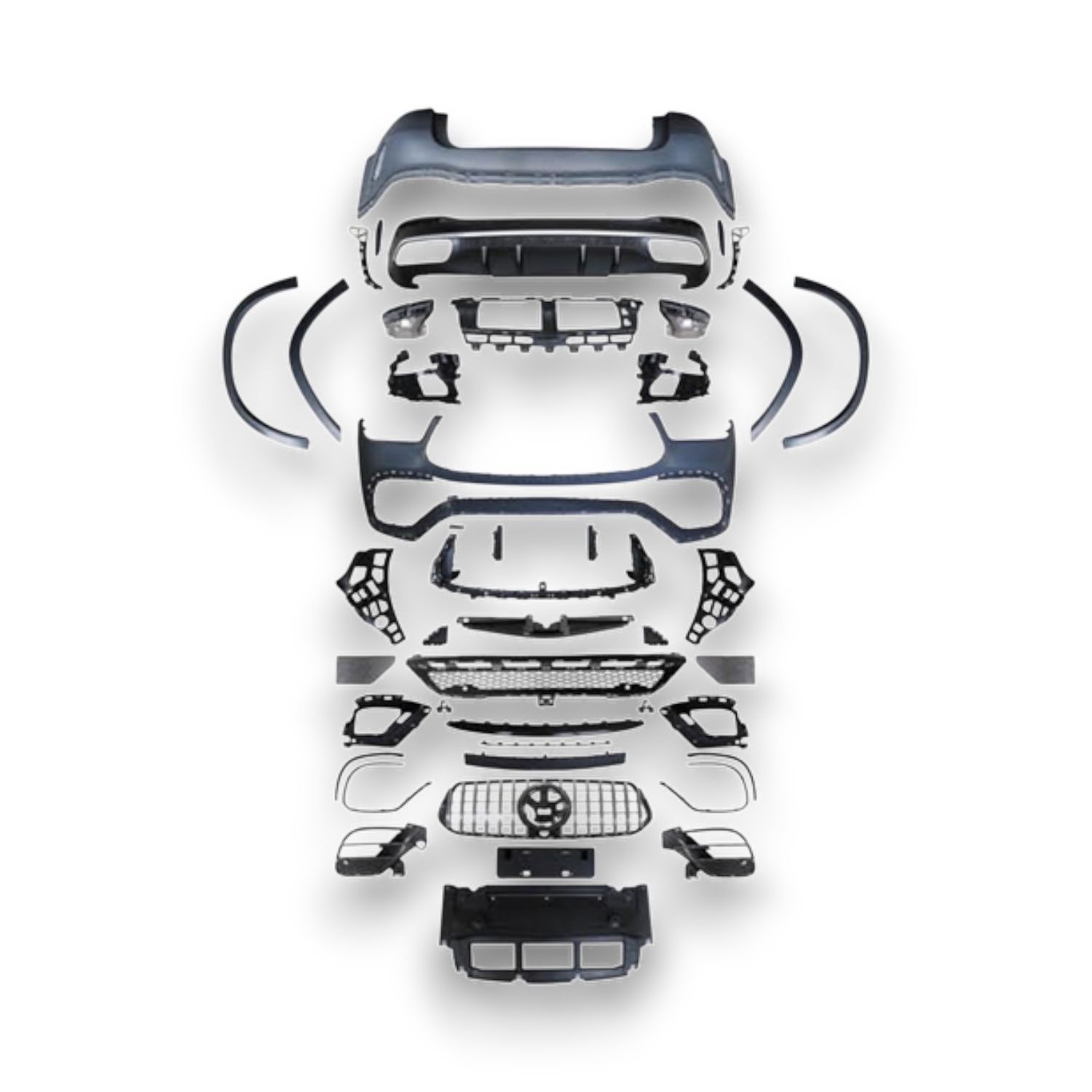 Bumper Kit Complete W167 AMG GLE63 for Mercedes-Benz GLE-CLASS