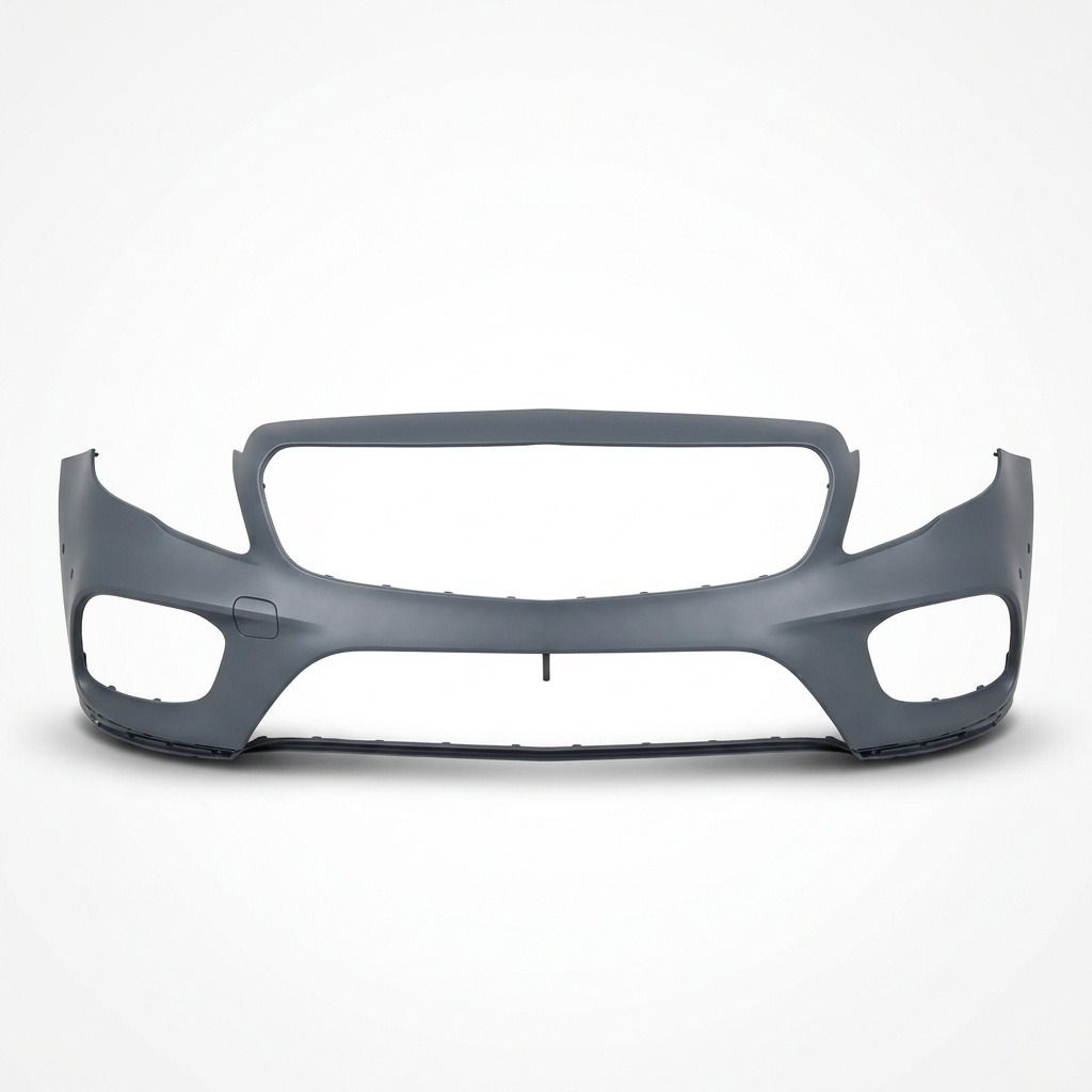 Compatible Shell Front Bumper for Mercedes-Benz GLA-Class X156 Facelift AMG Line look (2017–2020), Ref 1568809401, Version: W/ PDC